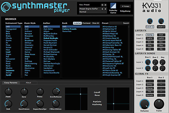 KV331 Synthmaster Player
